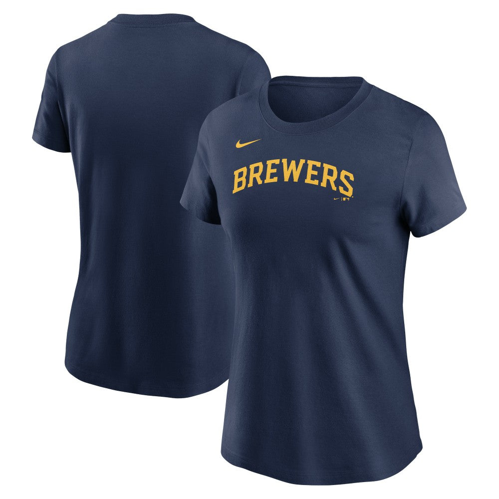 Milwaukee Brewers Nike Women's Wordmark T-Shirt - MLB T-shirts