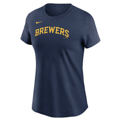 Milwaukee Brewers Nike Women's Wordmark T-Shirt - MLB T-shirts