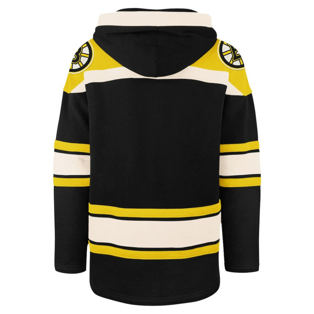 Boston Bruins '47 100th Anniversary Superior Lacer Pullover Hoodie -  NHL Hoodies