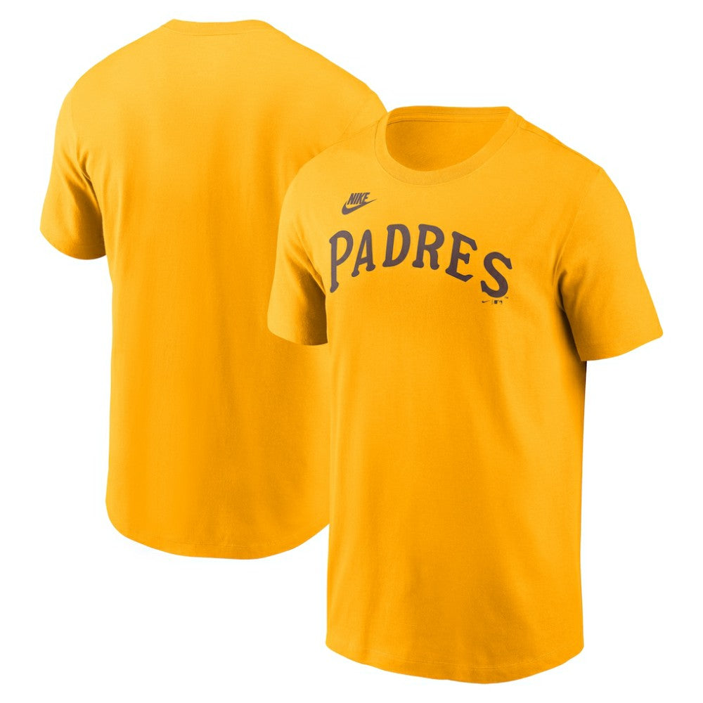 San Diego Padres Nike Cooperstown Collection Wordmark T-Shirt - MLB T-shirts
