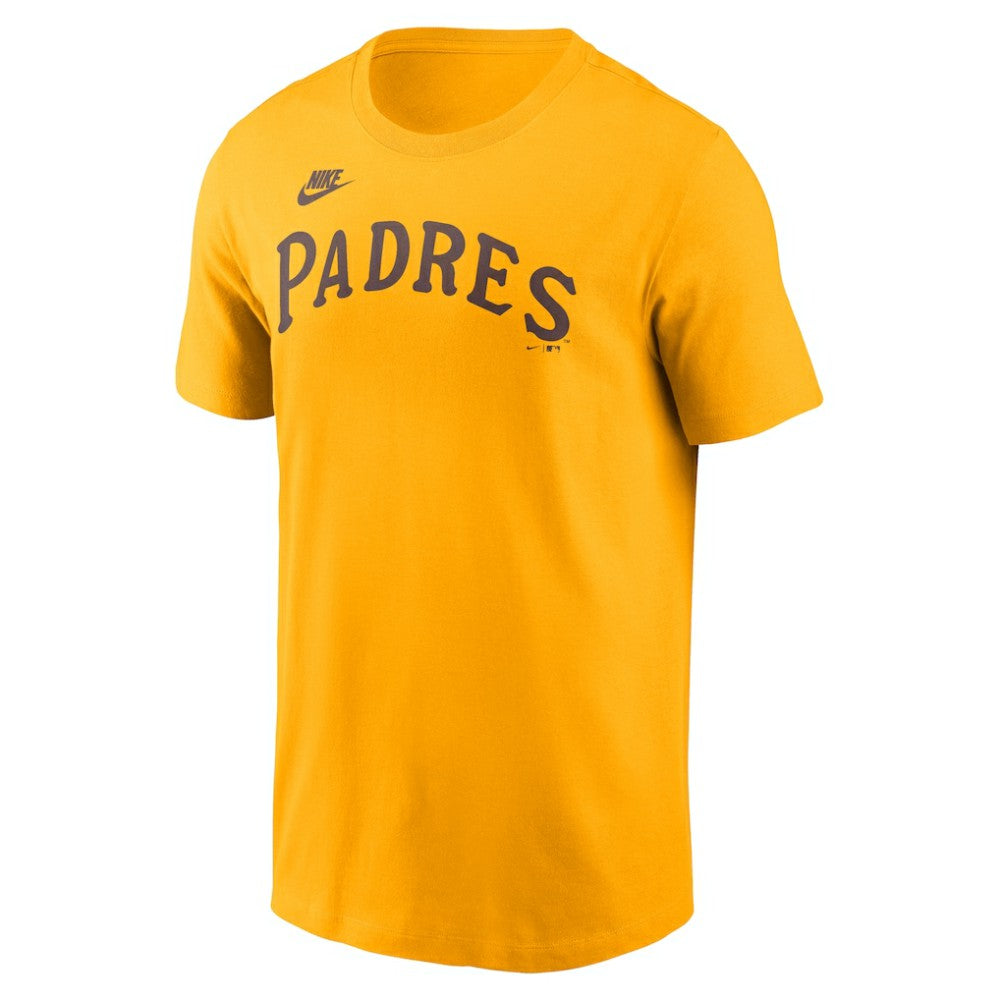 San Diego Padres Nike Cooperstown Collection Wordmark T-Shirt - MLB T-shirts