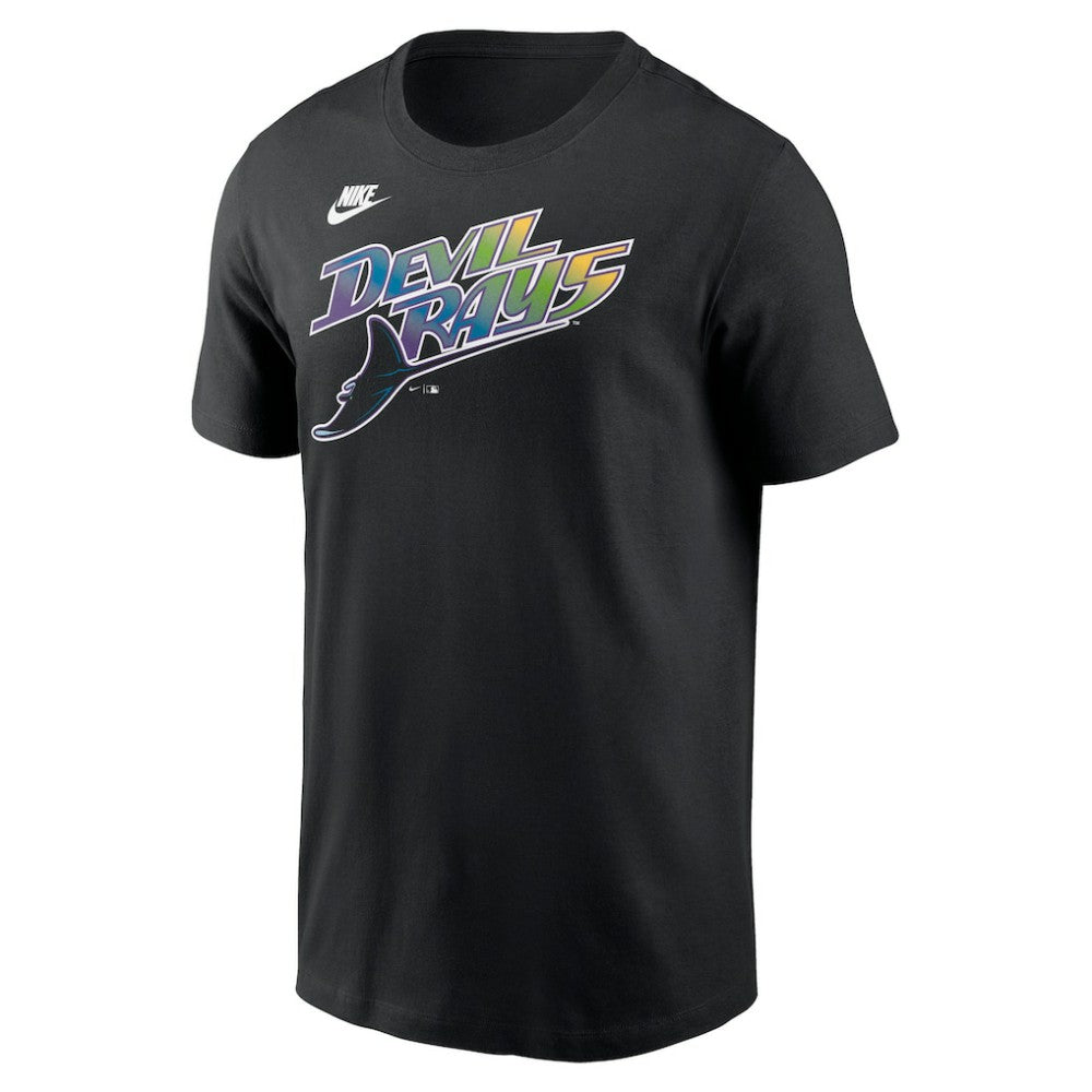Tampa Bay Rays Nike Cooperstown Collection Wordmark T-Shirt - MLB T-shirts