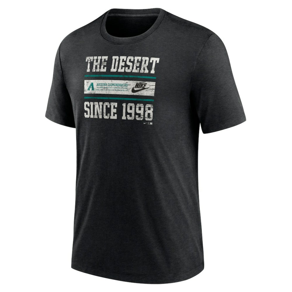 Arizona Diamondbacks Nike Cooperstown Collection Local Stack Tri-Blend T-Shirt - MLB T-shirts