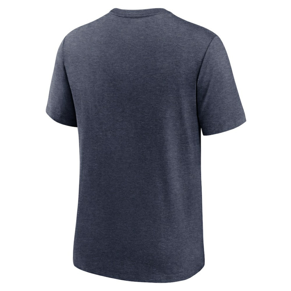 Chicago Cubs Nike Cooperstown Collection Local Stack Tri-Blend T-Shirt - MLB T-shirts