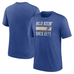 Seattle Mariners Nike Cooperstown Collection Local Stack Tri-Blend T-Shirt - MLB T-shirts