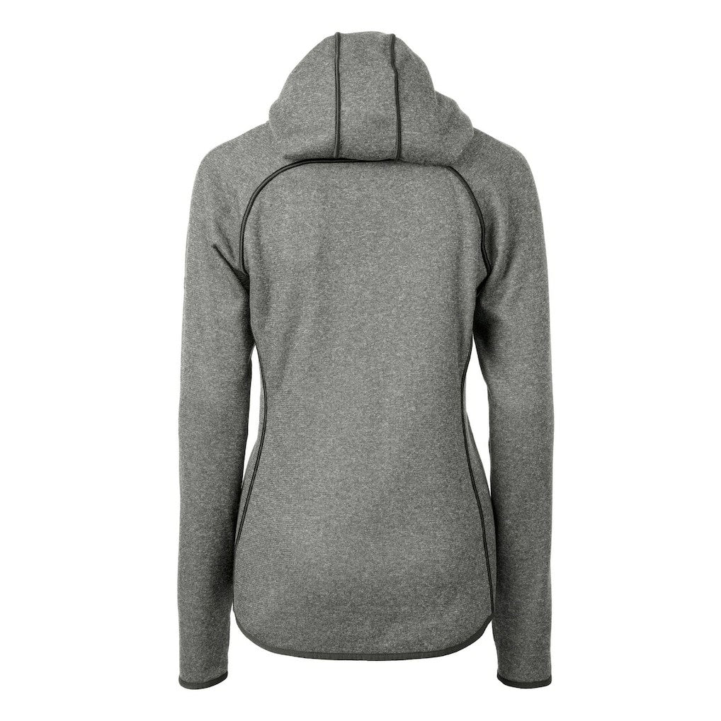 Philadelphia Eagles Cutter & Buck Women's Gridiron Classics Logo Mainsail Sweater-Knit Full-Zip Hoodie | NFL New