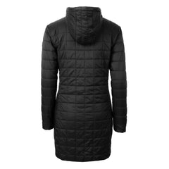 Philadelphia Eagles Cutter & Buck Women's Gridiron Classics Logo Rainier Primaloft Eco Insulated Hooded Long Coat | NFL Online