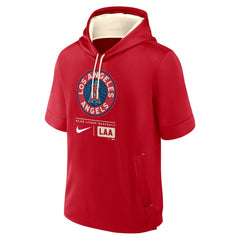 Los Angeles Angels Nike City Connect Color Block Short Sleeve Pullover Hoodie - MLB Hoodies