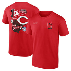 Cincinnati Reds Fanatics Split Zone T-Shirt - MLB T-shirts