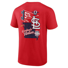 St. Louis Cardinals Fanatics Split Zone T-Shirt - MLB T-shirts