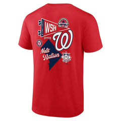 Washington Nationals Fanatics Split Zone T-Shirt - MLB T-shirts