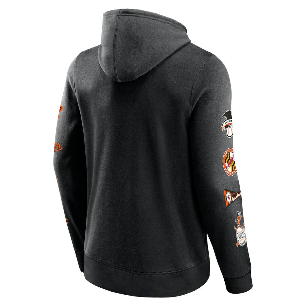 Baltimore Orioles Fanatics Wild Winner Pullover Hoodie - MLB Hoodies