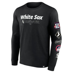 Chicago White Sox Fanatics Strike the Goal Long Sleeve T-Shirt - MLB T-shirts