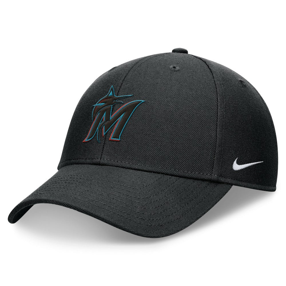 Miami Marlins Nike Club Performance Adjustable Hat - MLB Hats