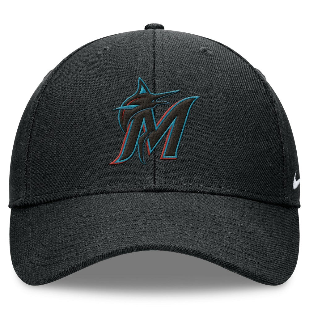 Miami Marlins Nike Club Performance Adjustable Hat - MLB Hats