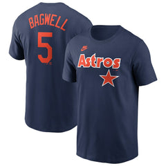 Jeff Bagwell Houston Astros Nike Cooperstown Collection Fuse Name & Number T-Shirt - MLB T-shirts