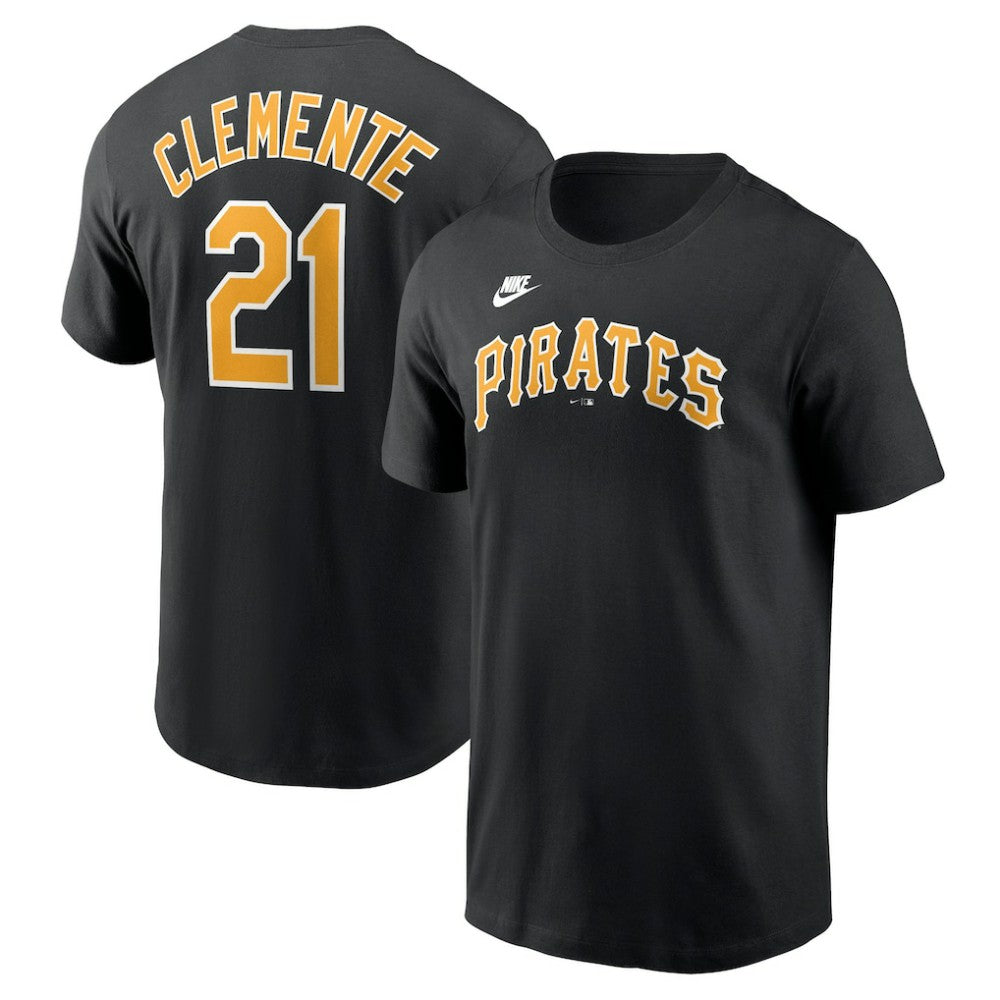 Roberto Clemente Pittsburgh Pirates Nike Fuse Name & Number T-Shirt - MLB T-shirts