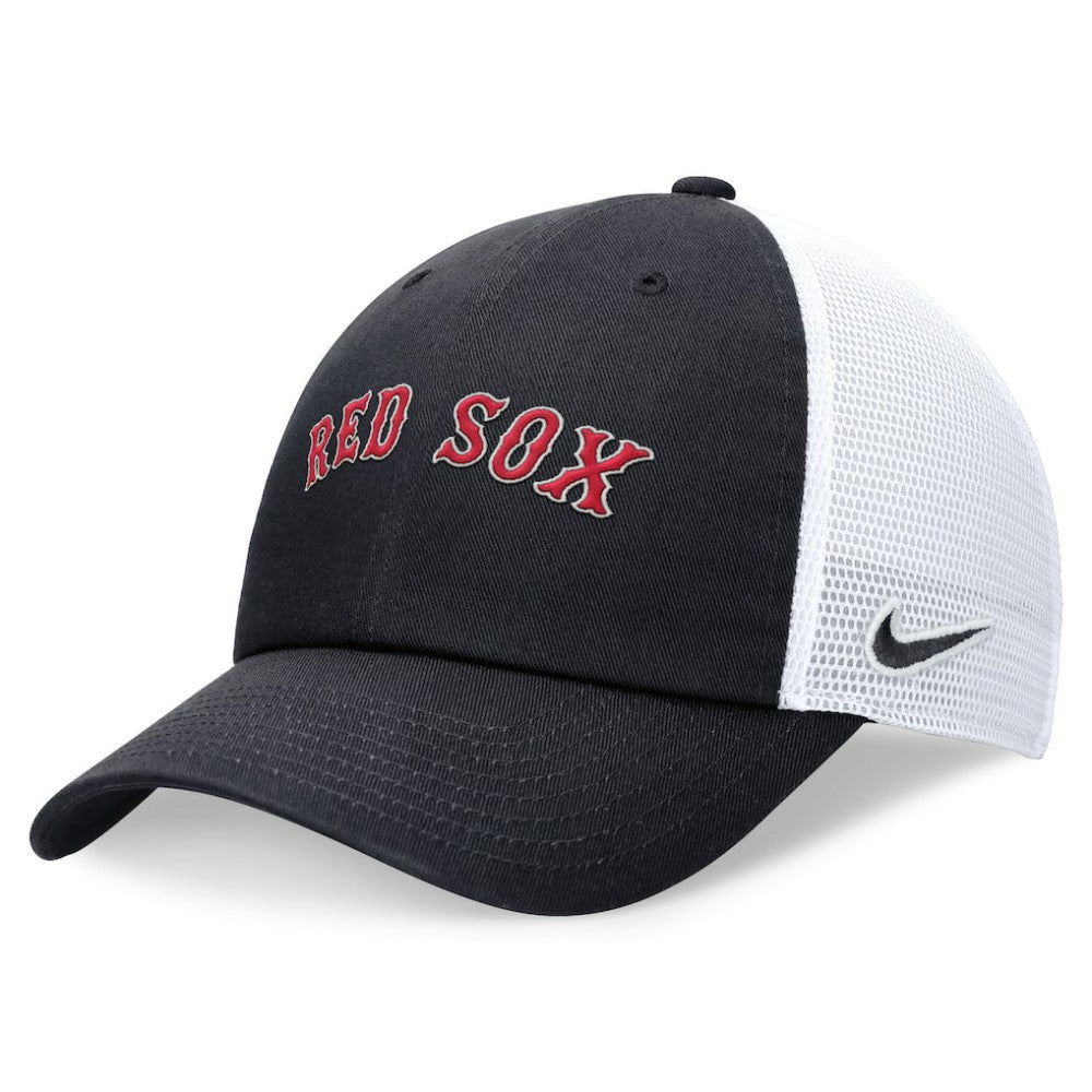 Boston Red Sox Nike Wordmark Adjustable Trucker Hat - MLB Hats