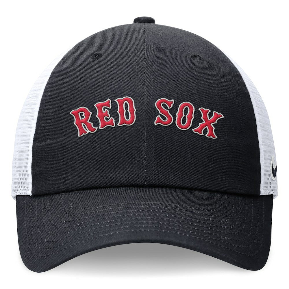 Boston Red Sox Nike Wordmark Adjustable Trucker Hat - MLB Hats