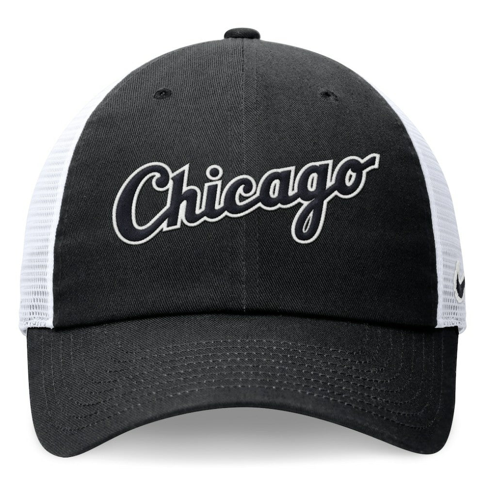 Chicago White Sox Nike Wordmark Adjustable Trucker Hat - MLB Hats