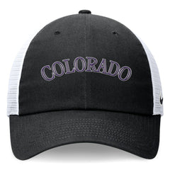 Colorado Rockies Nike Wordmark Adjustable Trucker Hat - MLB Hats