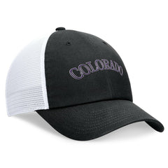 Colorado Rockies Nike Wordmark Adjustable Trucker Hat - MLB Hats
