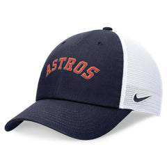Houston Astros Nike Wordmark Adjustable Trucker Hat - MLB Hats