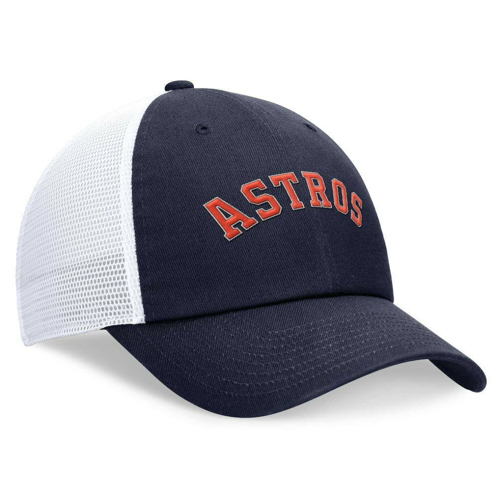 Houston Astros Nike Wordmark Adjustable Trucker Hat - MLB Hats