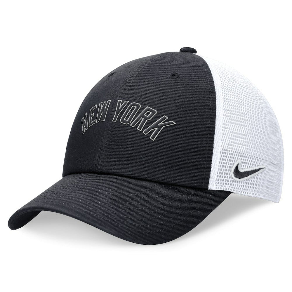 New York Yankees Nike Wordmark Adjustable Trucker Hat - MLB Hats