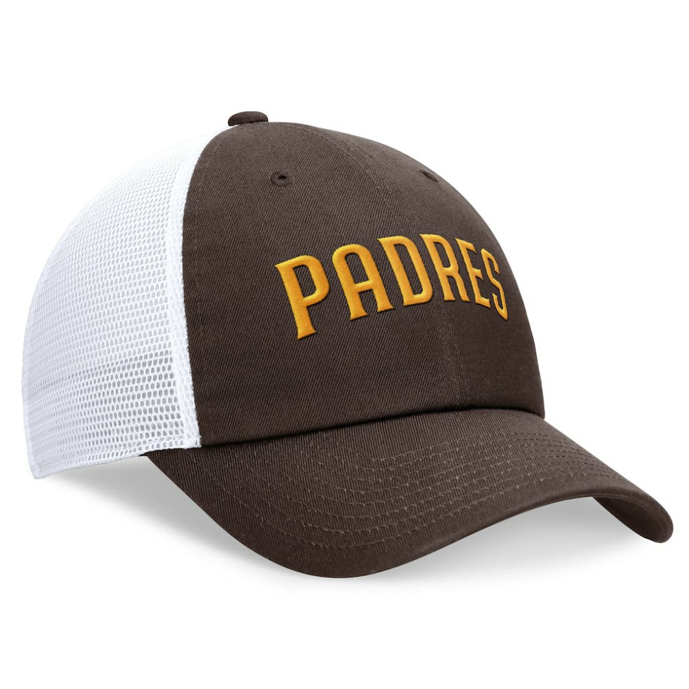 San Diego Padres Nike Wordmark Adjustable Trucker Hat - MLB Hats