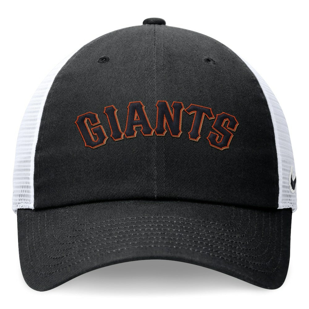 San Francisco Giants Nike Wordmark Adjustable Trucker Hat - MLB Hats