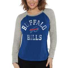 Buffalo Bills G-III 4Her by Carl Banks Women's Waffle Knit Raglan Long Sleeve T-Shirt | NFL On sale
