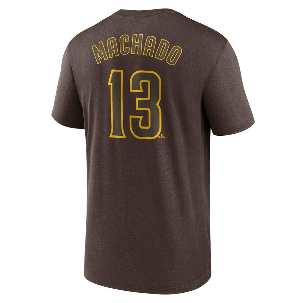 Manny Machado San Diego Padres Nike Legend Name & Number Performance T-Shirt - MLB T-shirts