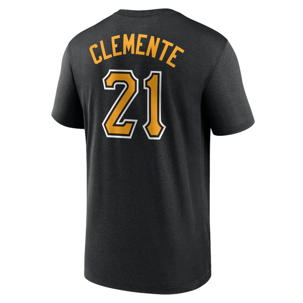 Roberto Clemente Pittsburgh Pirates Nike Legend Name & Number Performance T-Shirt - MLB T-shirts