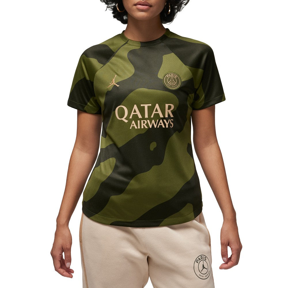 Paris Saint-Germain Jordan Brand Women's 2023/24 Fourth Academy Pro Pre-Match Top