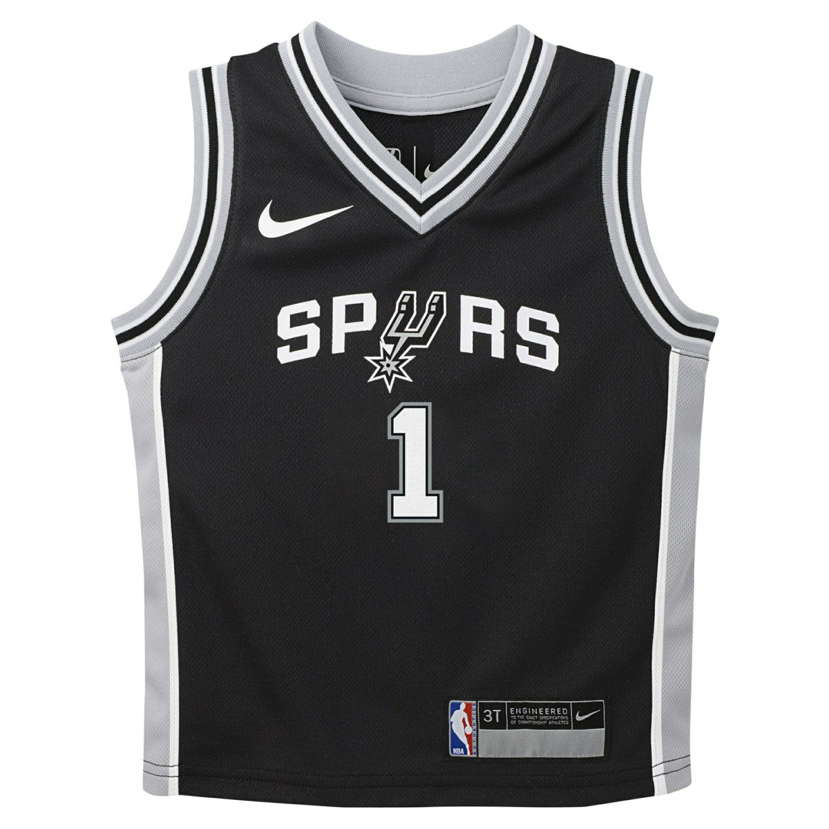 Black Victor Wembanyama San Antonio Spurs Preschool Swingman Player Jersey | NBA