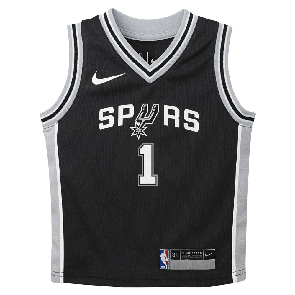 Black Victor Wembanyama San Antonio Spurs Preschool Swingman Player Jersey | NBA