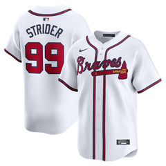 Spencer Strider Atlanta Braves Nike Home Limited Player Jersey - MLB Jerseys