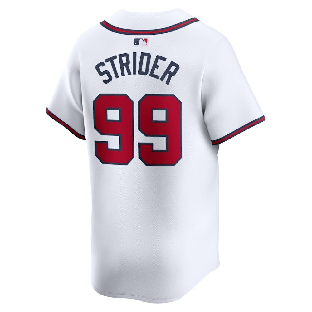 Spencer Strider Atlanta Braves Nike Home Limited Player Jersey - MLB Jerseys