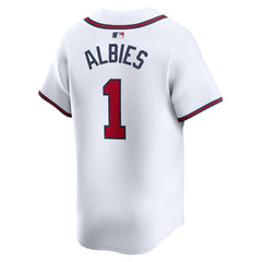 Ozzie Albies Atlanta Braves Nike Home Limited Player Jersey - MLB Jerseys