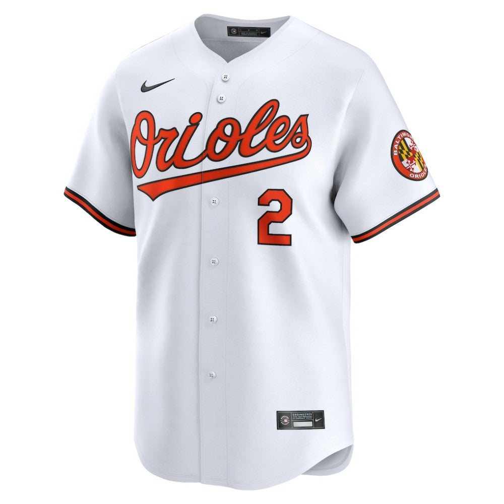 Gunnar Henderson Baltimore Orioles Nike Home Limited Player Jersey - MLB Jerseys