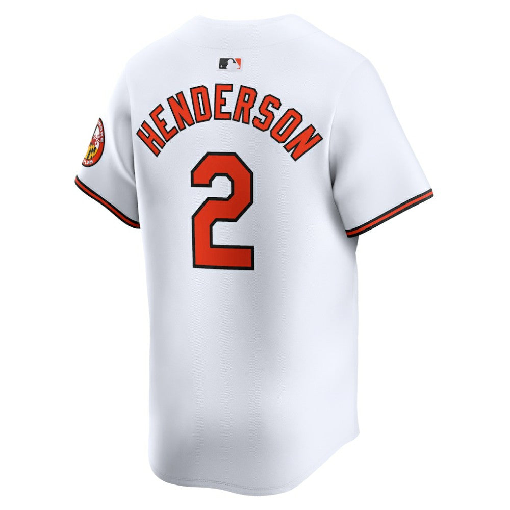 Gunnar Henderson Baltimore Orioles Nike Home Limited Player Jersey - MLB Jerseys