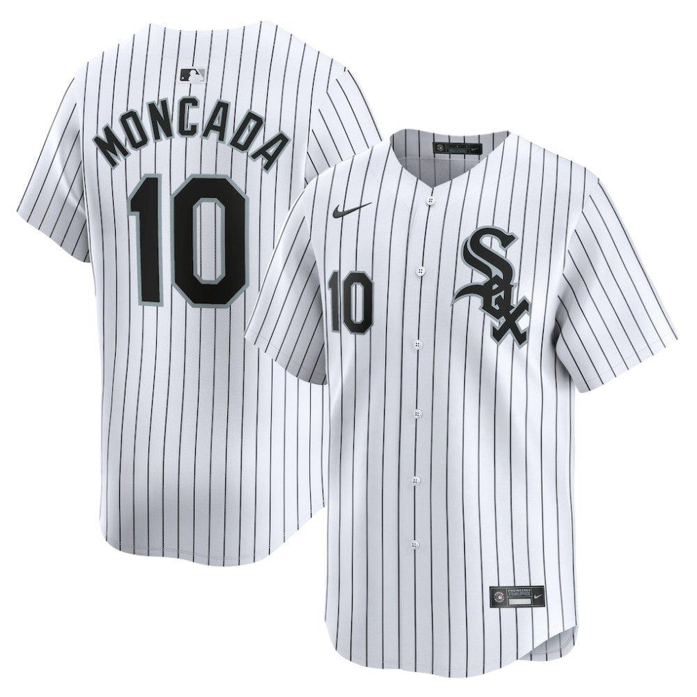 Yoan Moncada Chicago White Sox Nike Home Limited Player Jersey - MLB Jerseys