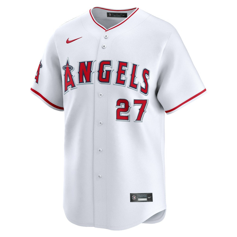 Mike Trout Los Angeles Angels Nike Home Limited Player Jersey - MLB Jerseys