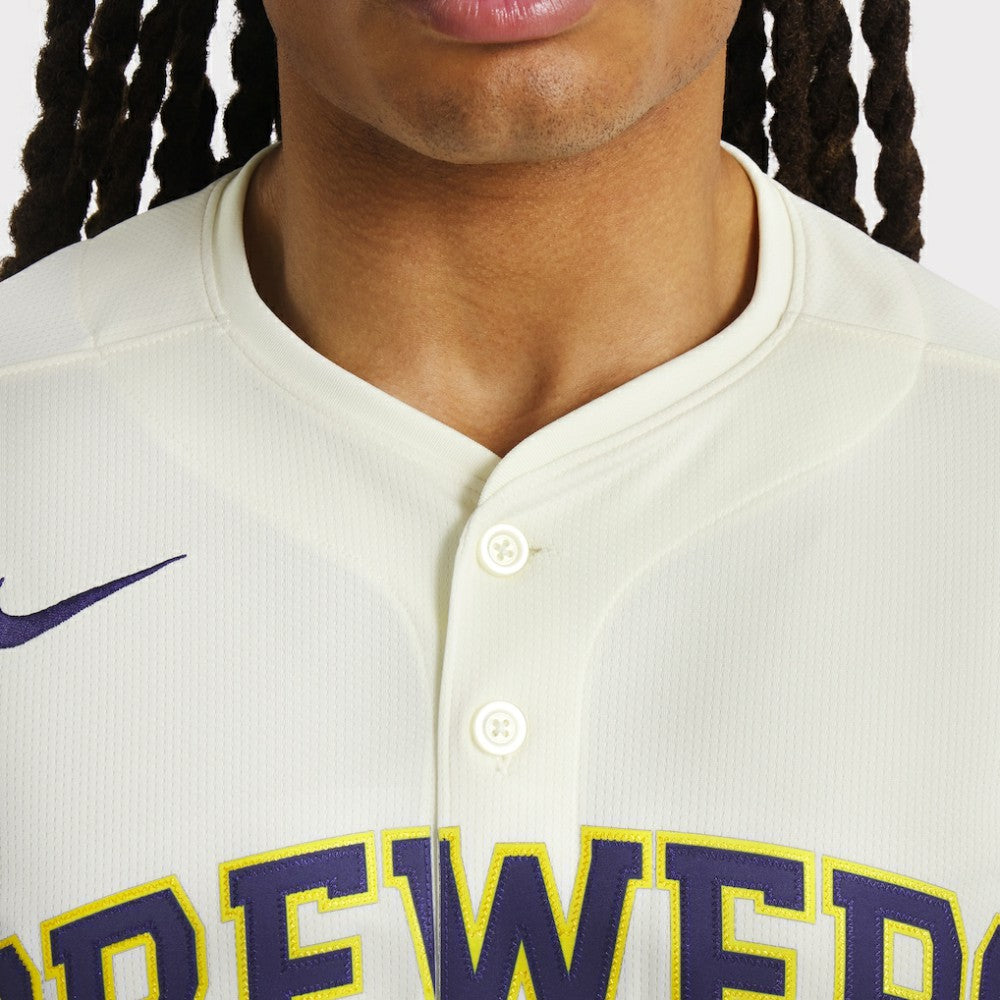 Christian Yelich Milwaukee Brewers Nike Home Limited Player Jersey - MLB Jerseys