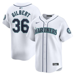 Logan Gilbert Seattle Mariners Nike Home Limited Player Jersey - MLB Jerseys