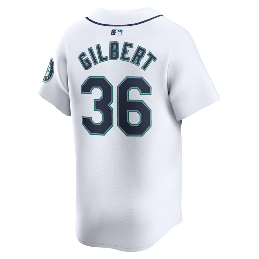 Logan Gilbert Seattle Mariners Nike Home Limited Player Jersey - MLB Jerseys