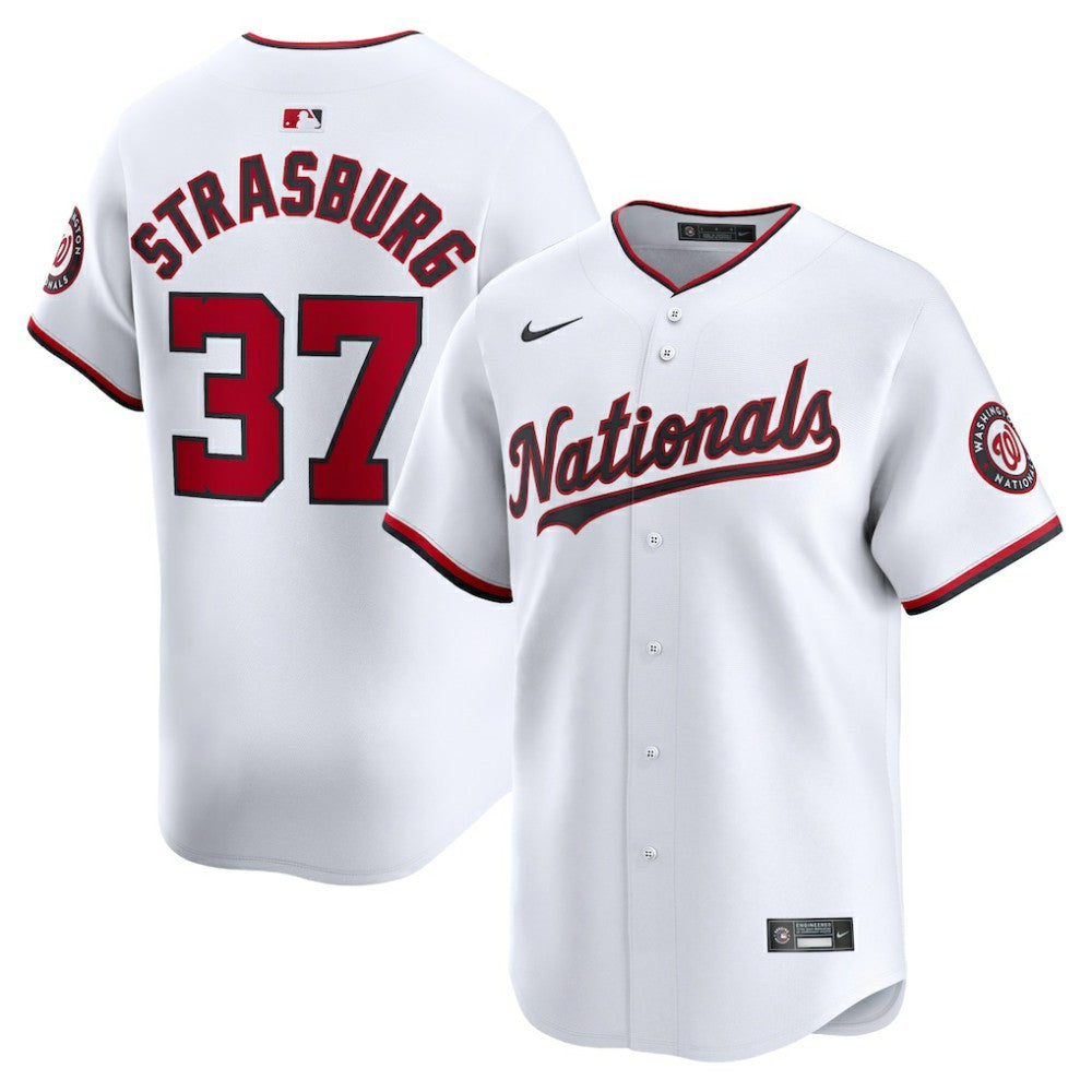 Stephen Strasburg Washington Nationals Nike Home Limited Player Jersey - MLB Jerseys