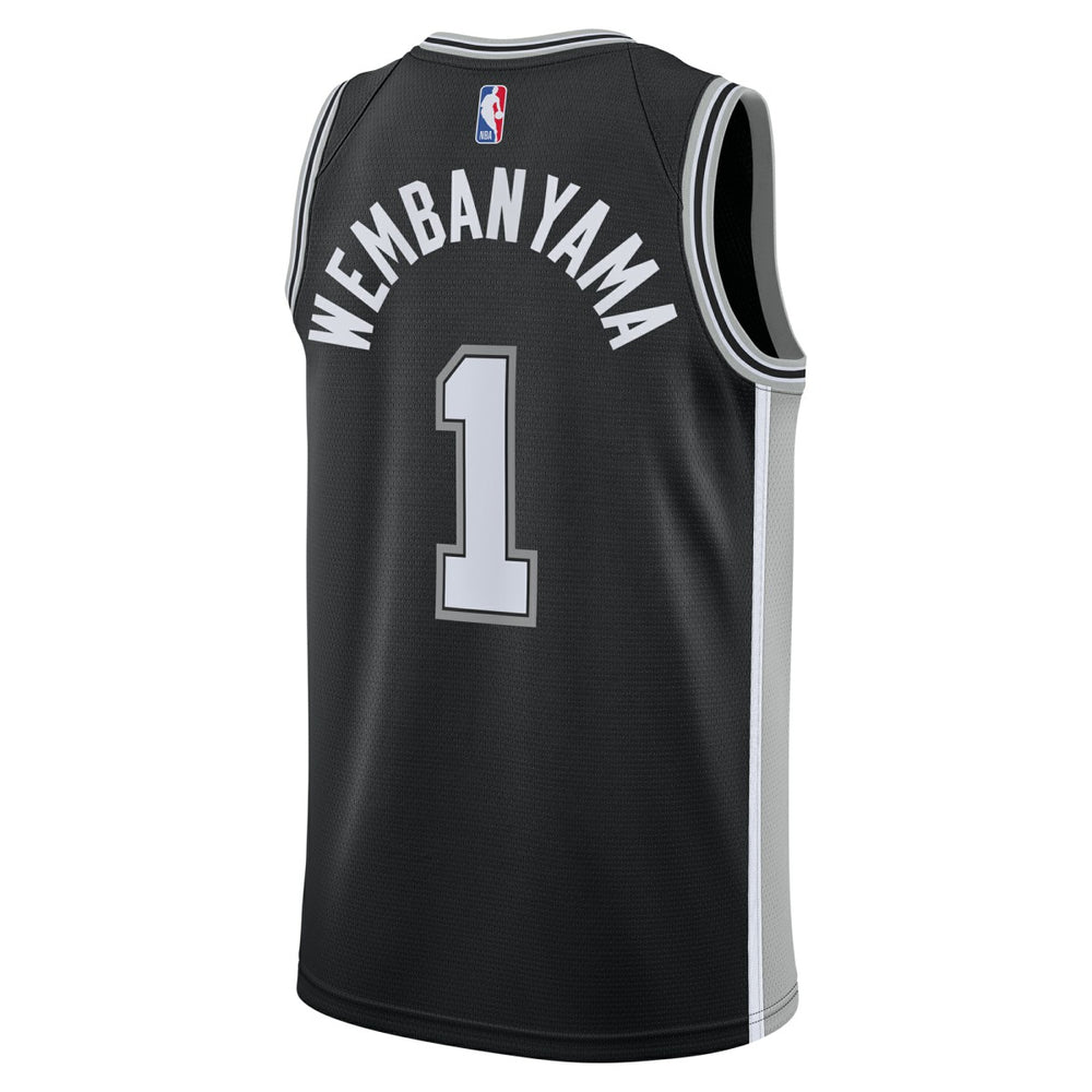 Black Victor Wembanyama San Antonio Spurs Youth Swingman Jersey | NBA
