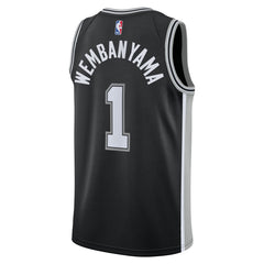 Black Victor Wembanyama San Antonio Spurs Youth Swingman Jersey | NBA